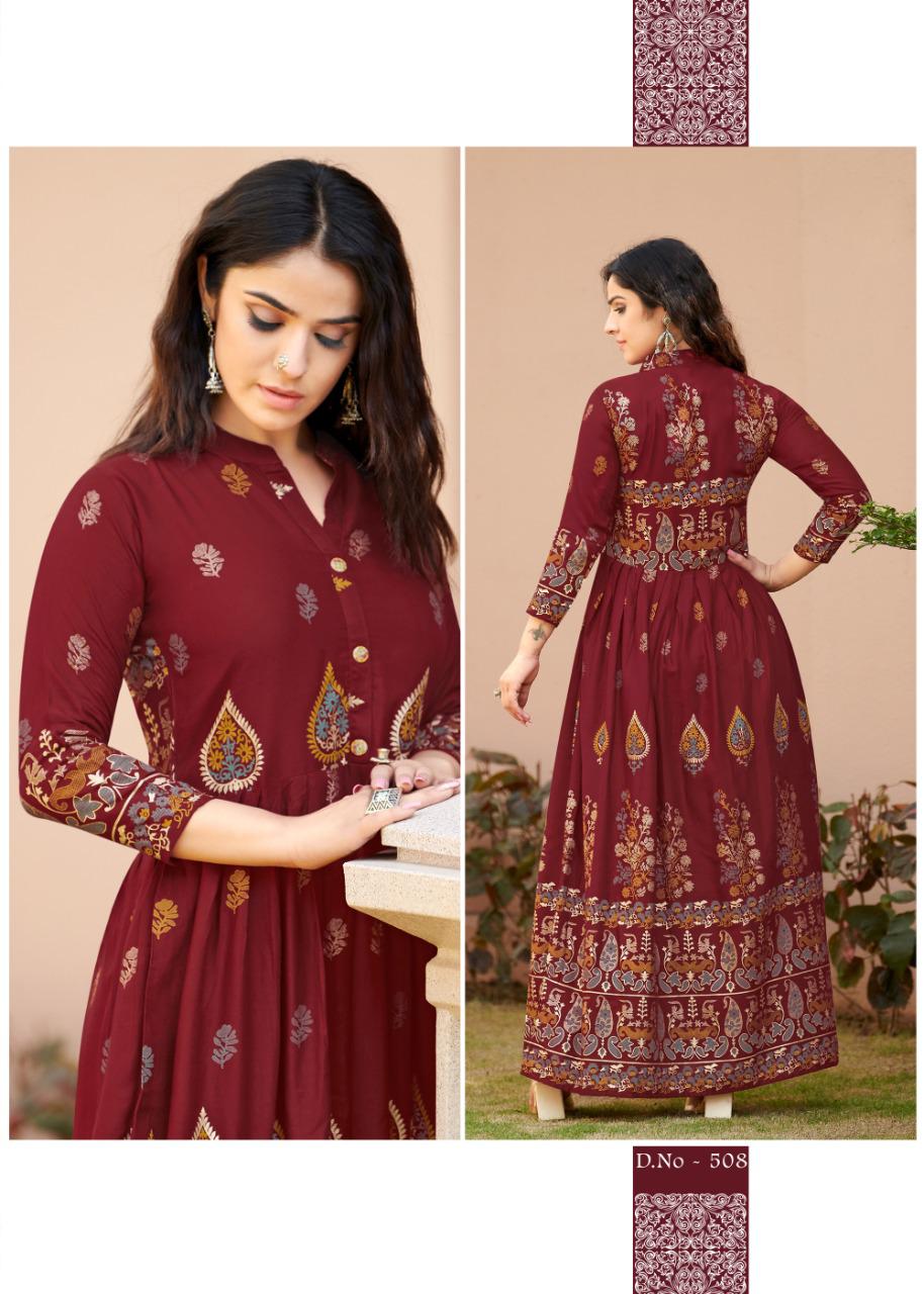 Rangjyot kurti Sehnaaz Vol-5